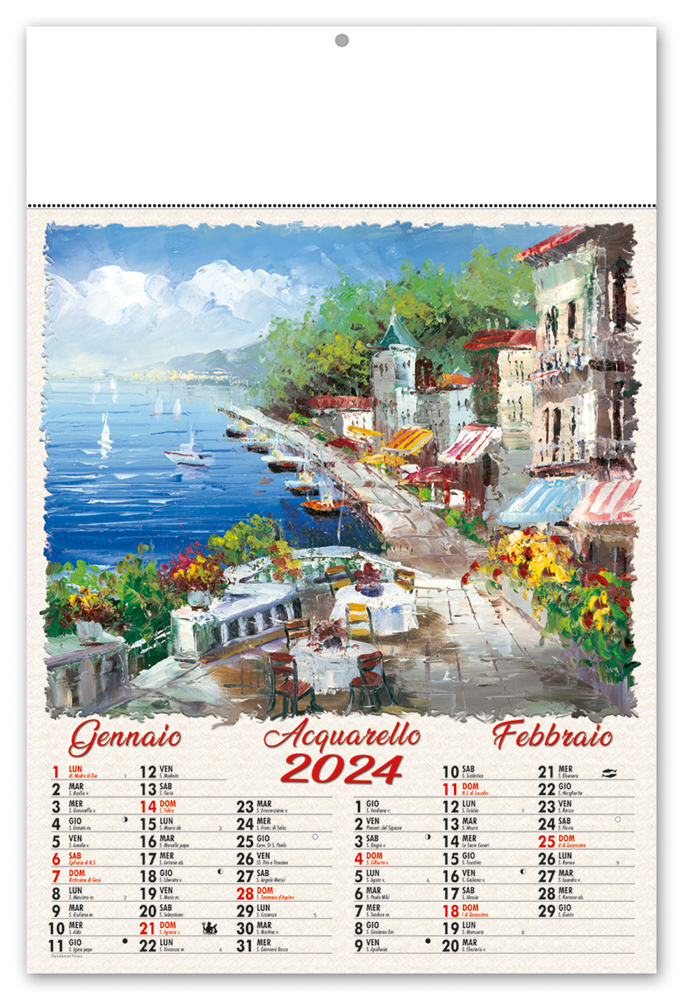 Melprom s.r.l.: acquista CALENDARIO PERSONALIZZATO 13FG. CARTA 200GR. F.TO  16,5X14