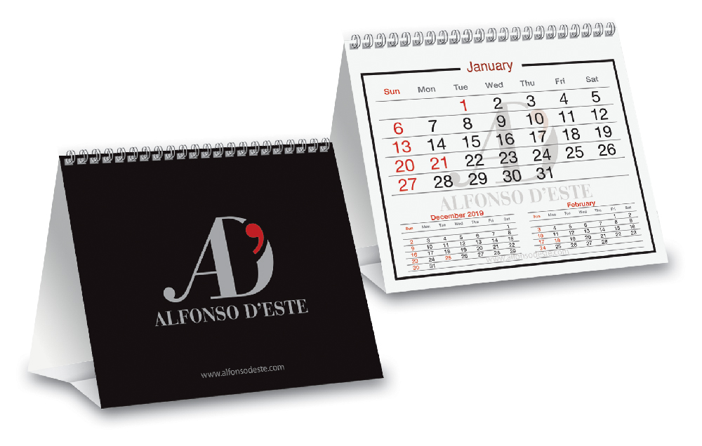 Calendario da muro Slim day by day aziendale - serie 02_M_P - Tutto  Calendari 2023