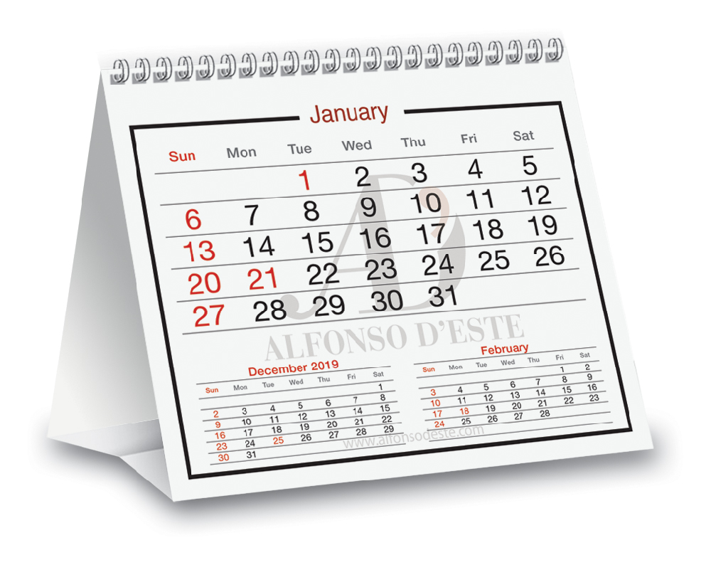 Melprom s.r.l.: acquista CALENDARIO PERSONALIZZATO 13FG. CARTA 200GR. F.TO  16,5X14